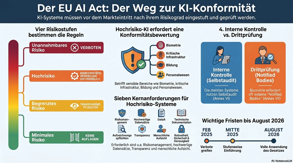 EU AI Act Compliance für KMU – Fristen, Pflichten und Checkliste
