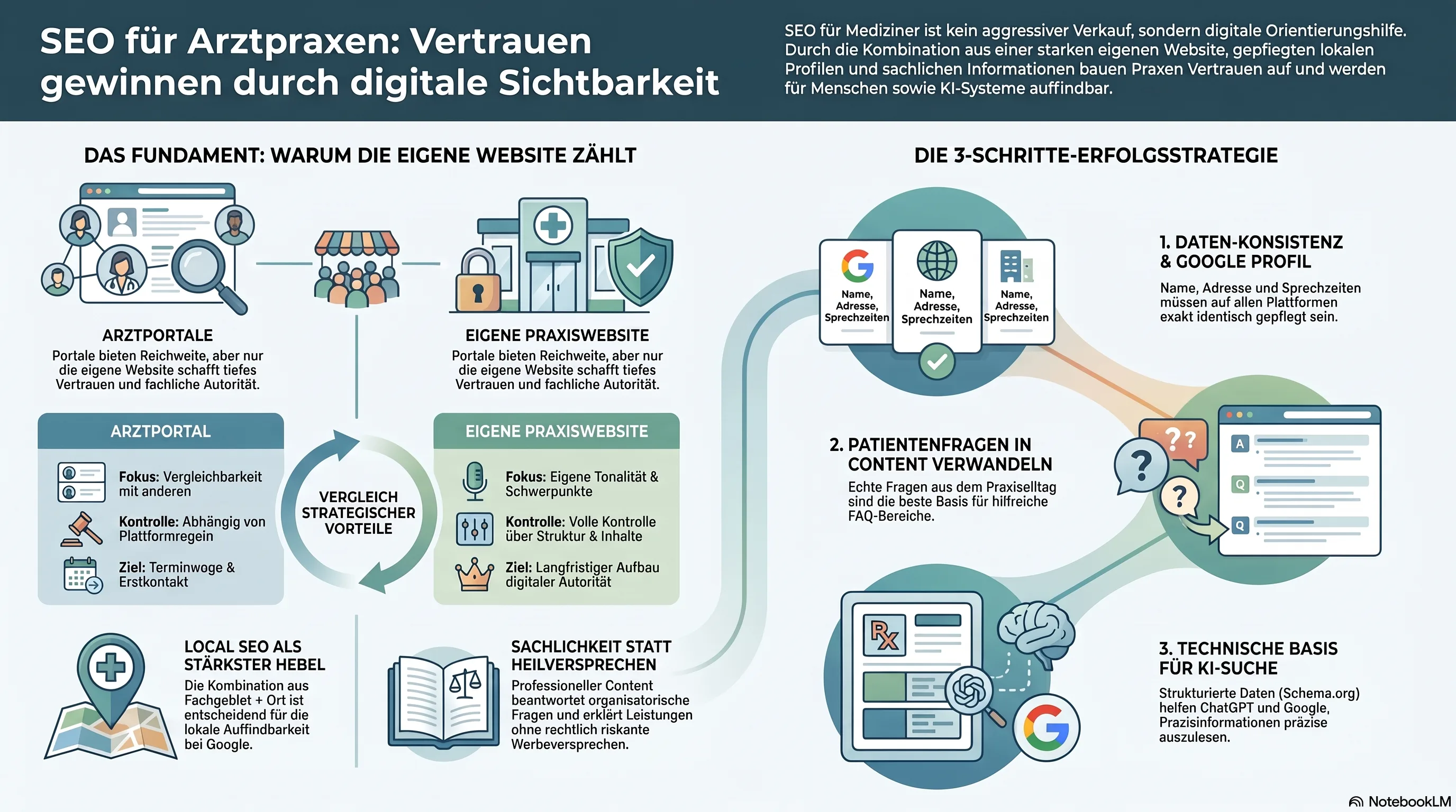 SEO für Arztpraxen – lokale Suchmaschinenoptimierung für mehr passende Patientenanfragen