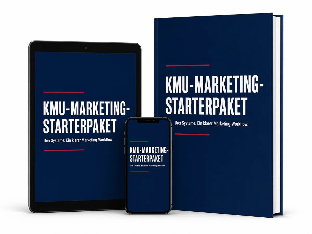 KMU-Marketing-Starterpaket mit Blog-System, Prompt-Bibliothek und regionaler SEO-Checkliste